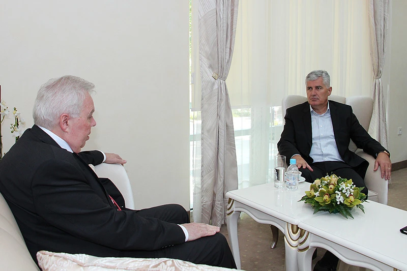 Čović s Ivancovim o dobrobiti BiH i Rusije