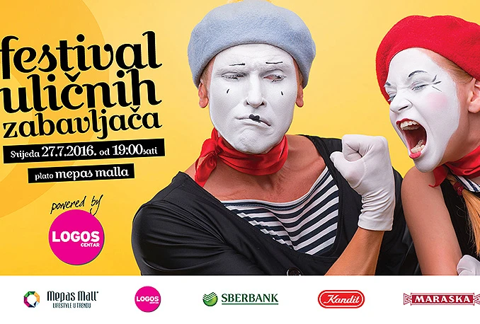 Mepas Mall Festival uličnih zabavljača