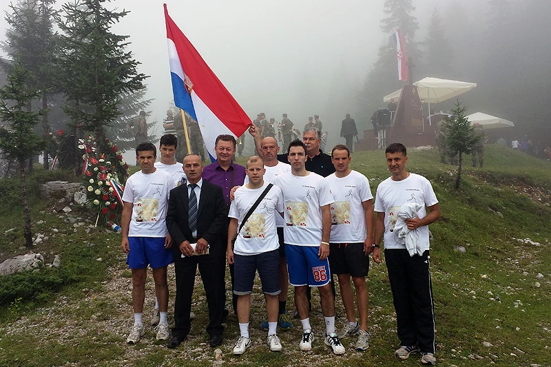 Širokobriješki maratonci tradicionalno trče do Stipića livada