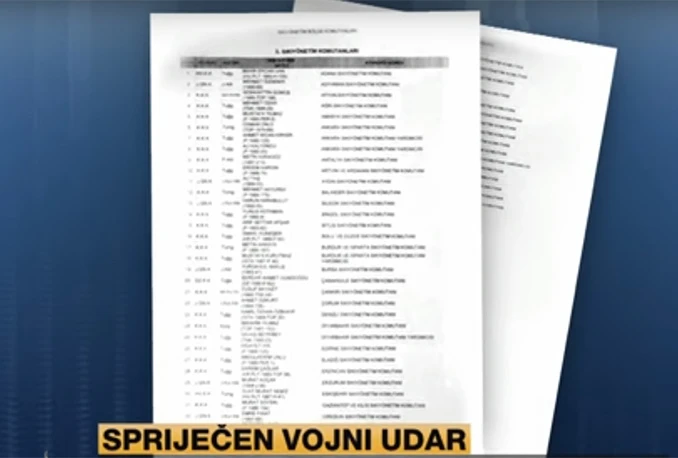 Dokumenti pučista otkrivaju: Planirano uhićenje ili ubojstvo Erdogana
