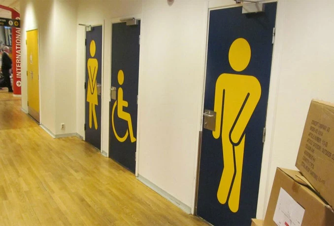 Više nikada nećete staviti papir na WC dasku - pa sjesti na to