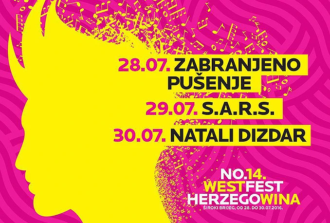 Na ovogodišnjem WHF-u Zabranjeno pušenje, S.A.R.S. i Natali Dizdar
