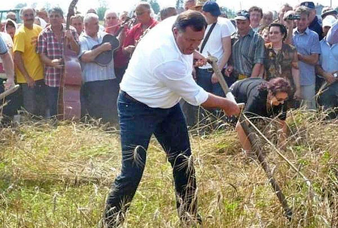 Dodik ozlijedio nogu na košarci