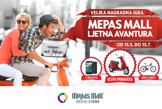Velika nagradna igra Mepas Mall ''Ljetna Avantura''