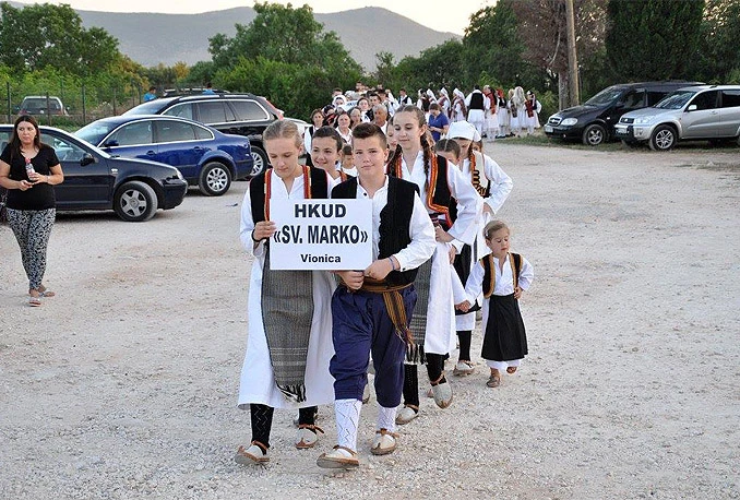 U Vionici održana ''Večer folklora Hrvata Bosne i Hercegovine''