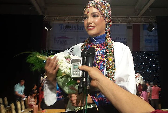 Cindy Šoštarić iz Italije najljepša Hrvatica u narodnoj nošnji