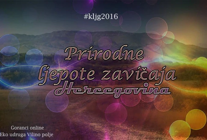 Otvoren foto natječaj 'Prirodne ljepote zavičaja'