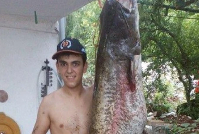 Mladi Mostarac ulovio soma dugog 185 cm i teškog 48 kg