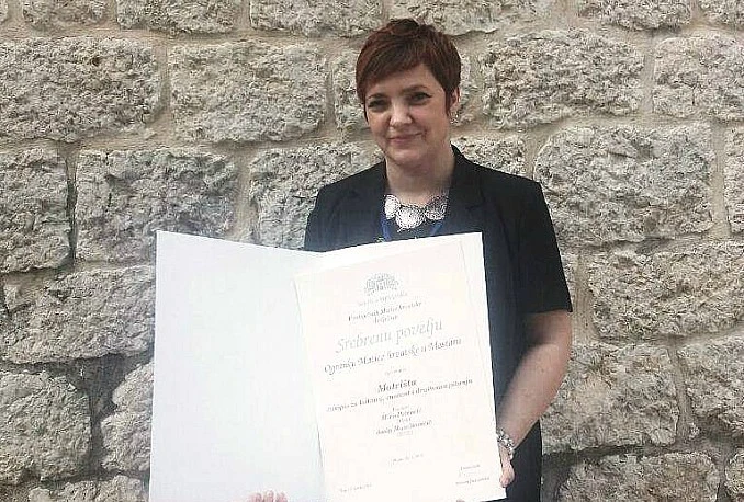 Motrištima srebrena povelja Matice hrvatske