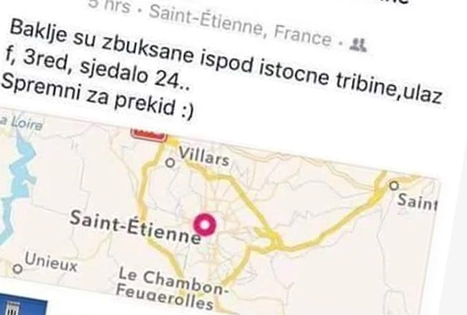 Internetom kruže imena huligana: Spominje se i Hercegovina