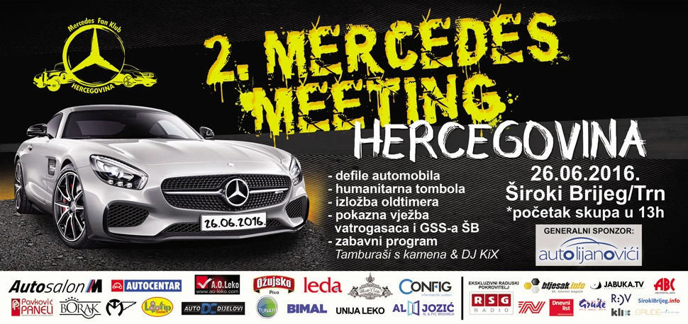 Stotine Mercedesa i ove godine okupirat će Široki Brijeg