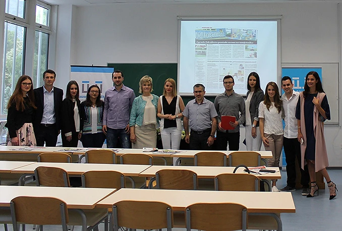 Mostarski studenti novinarstva kale se kroz Večernjak
