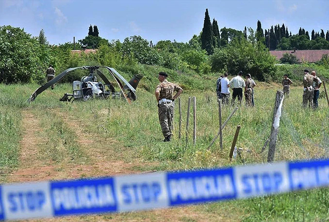 Pao vojni helikopter kod Podgorice