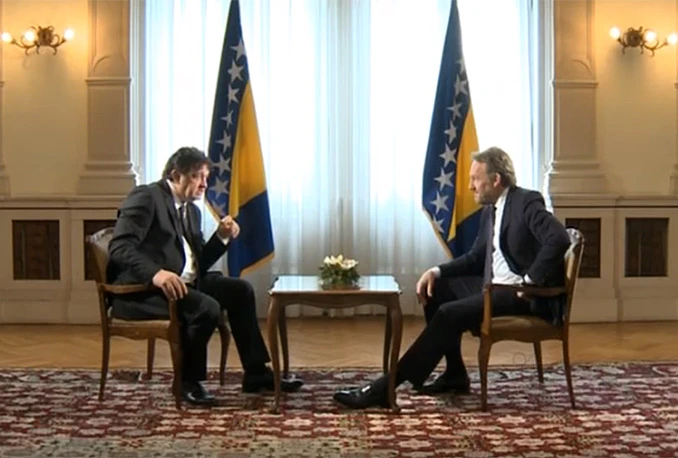 VIDEO | Izetbegović prvi put na RTRS: Borba za teritorije je besmislena