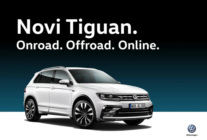 MRM Mostar Vas poziva: Provozajte Novi Tiguan!