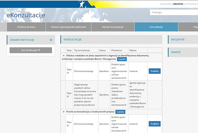 eKonsultacije: 378 ljudi želi pomoći vlasti izraditi zakone