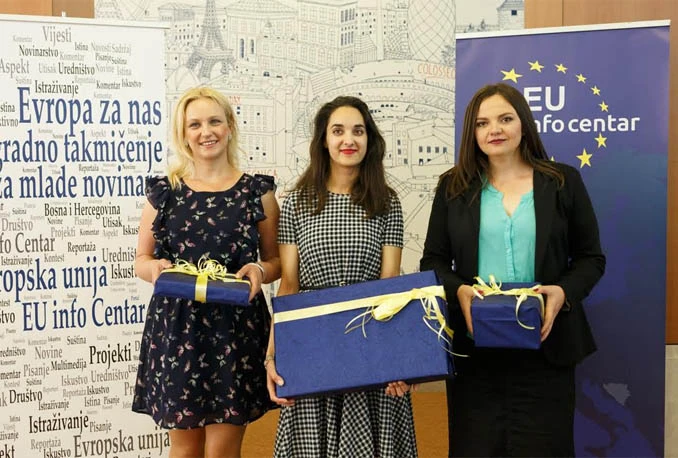 Europa za nas: Dodijeljene nagrade mladim novinarima