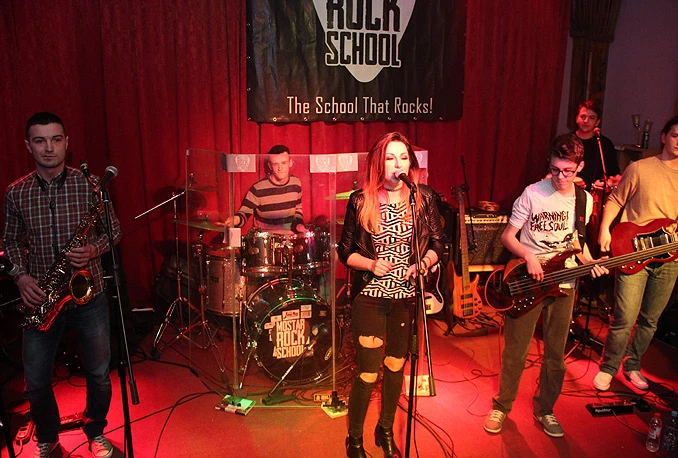 Domaćica na programu Rock škole Mostar 