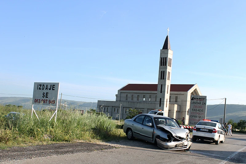 Teška prometna nesreća u Rodoču
