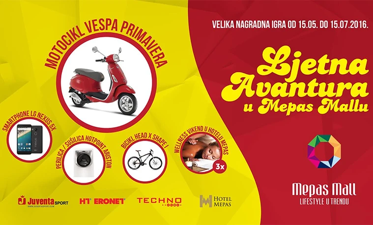 Velika nagradna igra Ljetna avantura u Mepas Mallu