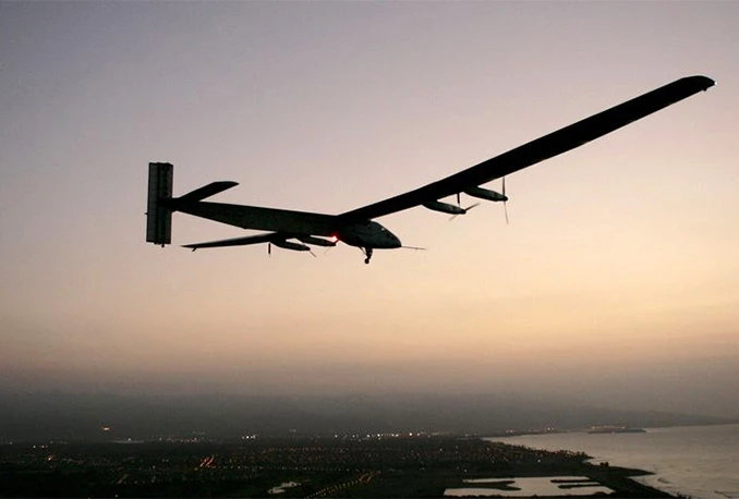 Avion na solarnu energiju sletio u grad braće Wright