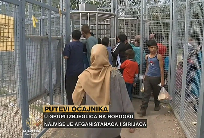 Izbjeglice opet na granici Srbije i Mađarske