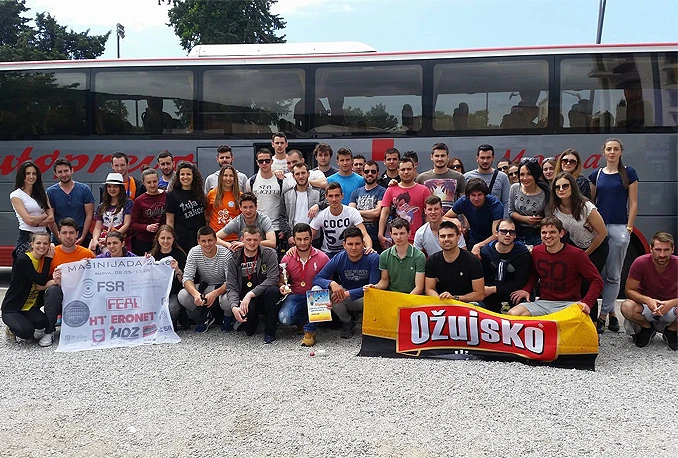 Studentima FSR zlatna medalja s 56. Mašinijade