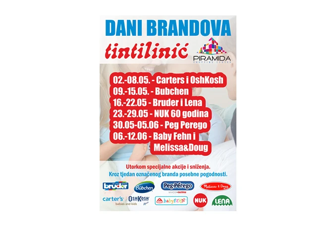 Dani brendova u Baby Shop Tintilinić!