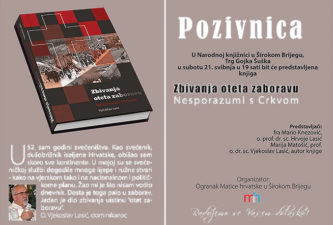 U Gorici predstavljanje knjige ''Zbivanja oteta zaboravu''