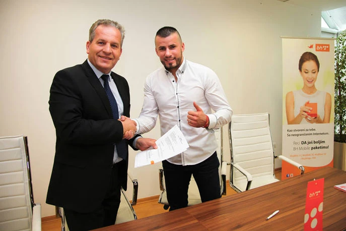 Damir Beljo potpisao ugovor s BH Telecomom