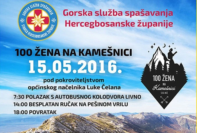 '100 žena na Kamešnici': Ljubav prema prirodi i sportu
