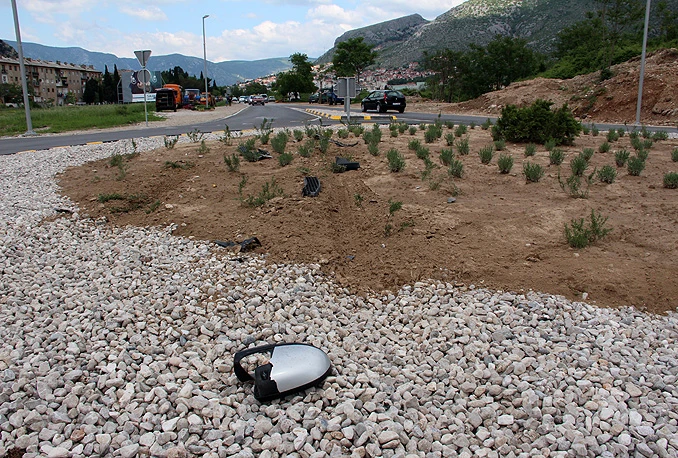 Mostar: Kružni tok imao prvog, nepozvanog gosta
