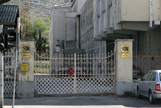 Zapalila se Fabrika duhana Mostar