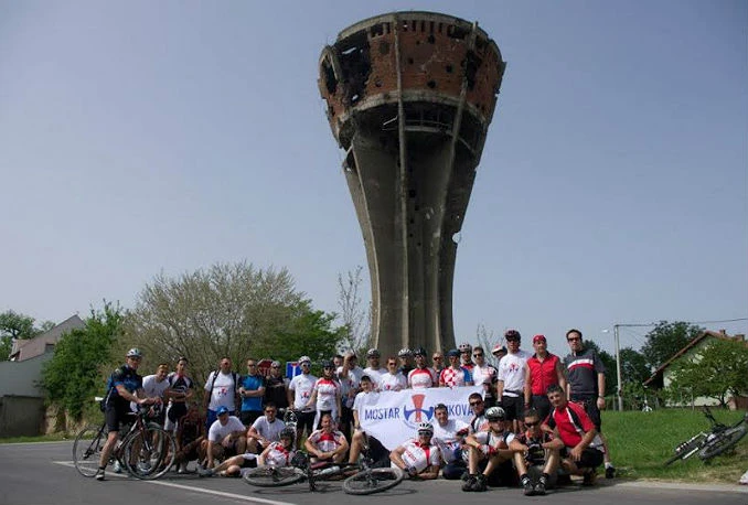 Biciklistička karavana prijateljstva stigla u Vukovar