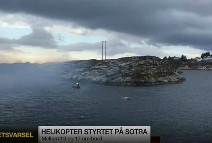 Srušio se helikopter s najmanje 14 članova posade