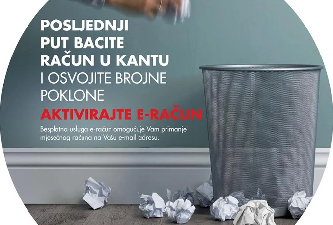 Budite ekološki osviješteni, aktivirajte e-račun