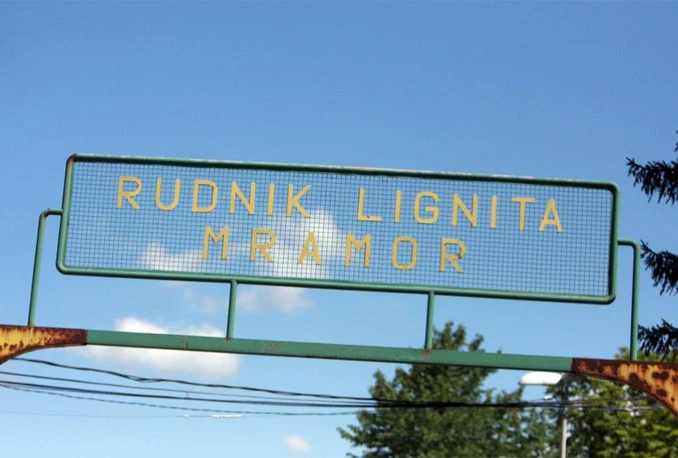Prosvjed rudara Rudnika 'Mramor' 