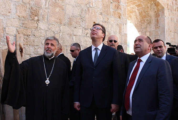 Vučić s vladikom Grigorijem: Bez Srba nema života u dolini Neretve