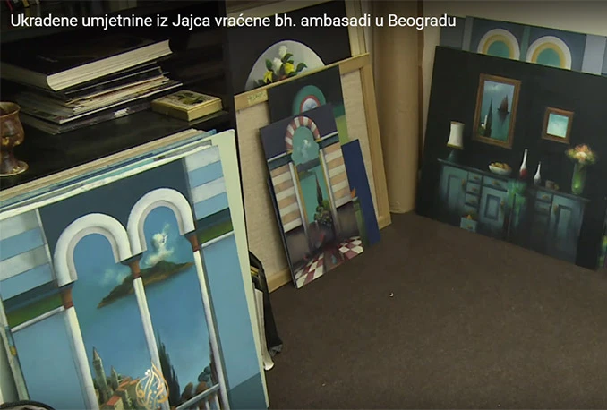 Iz BiH u ratu ukradene umjetnine vrijedne milijune maraka