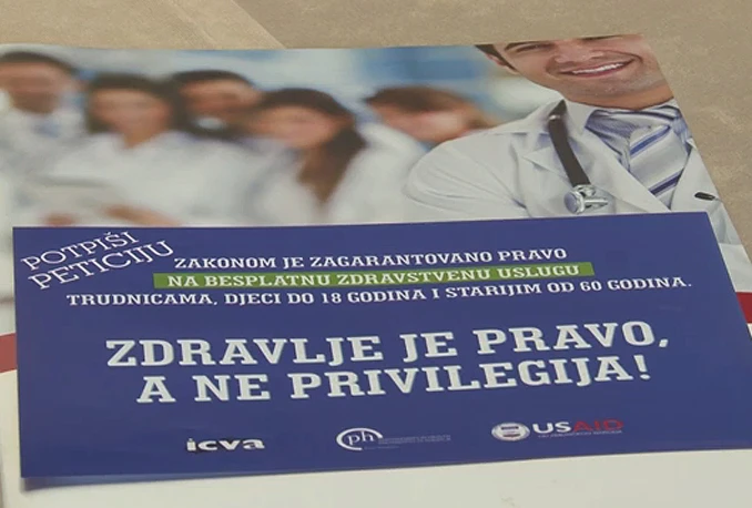 Zdravlje je pravo a ne privilegija - Stop diskriminaciji u zdravstvu!
