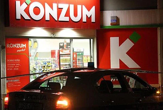 Uhićen dok je pljačkao Konzum