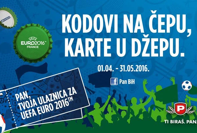 Pan otvori, UEFA Euro 2016 osvoji