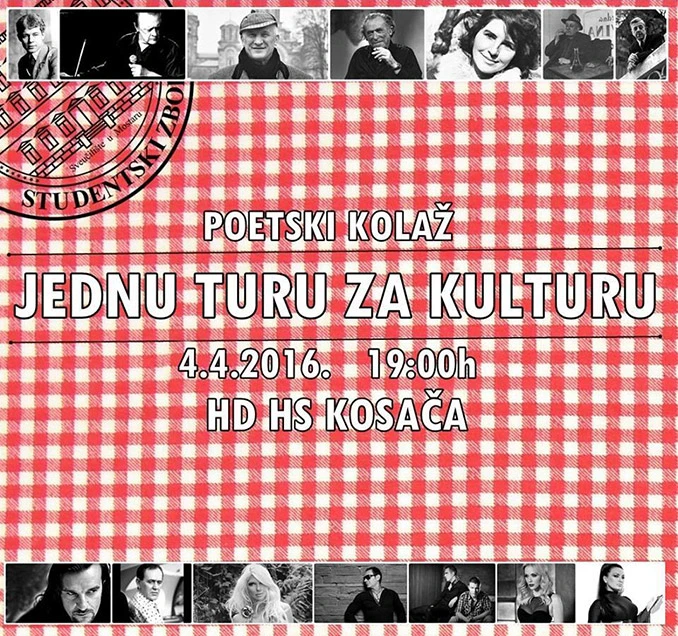 Jednu turu za kulturu - poetske varijacije turbo folk pjesama