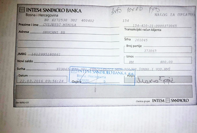 Uposlenici Ministarstva donirali novac bolesnom Nikoli