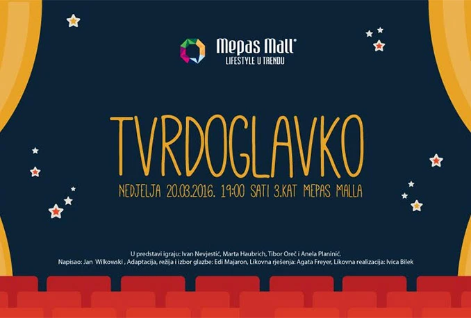 Lutkarska predstava “Tvrdoglavko” u Mepas Mallu
