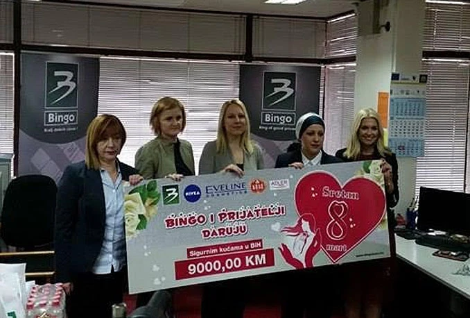 Bingo i prijatelji donirali novac i darove štićenicima sigurnih kuća