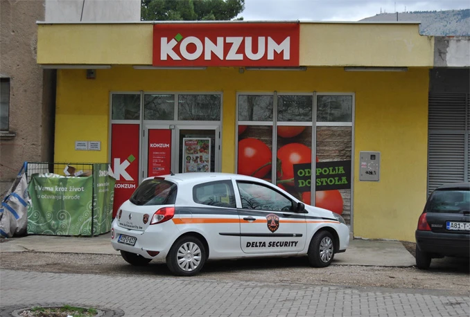 Mostar: Opljačkan Konzum u Ulici kneza Domagoja