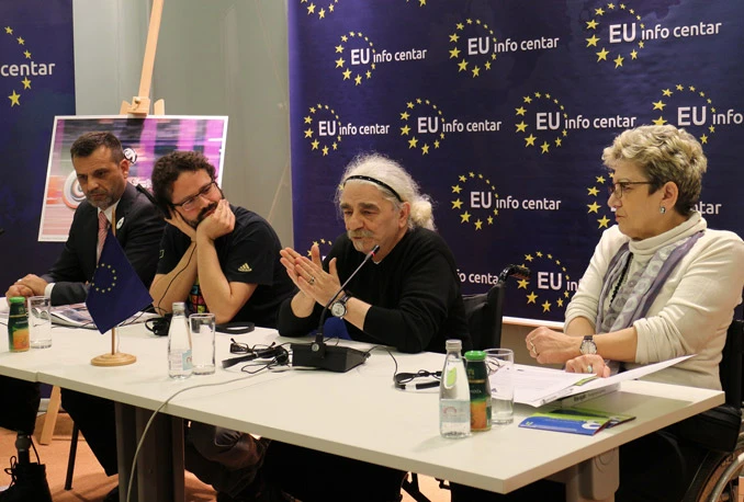 Novo rađanje - Paraolimpijske igre: Izložba i promocija knjige u EU Info Centru