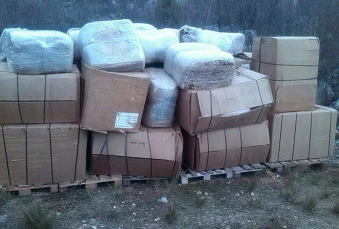 SIPA kod Gruda oduzela 10 tona duhana