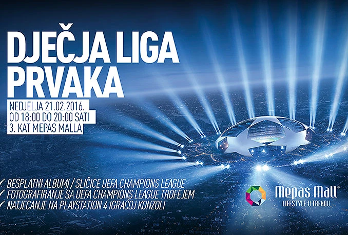 Dječja Liga prvaka u Mepas Mallu